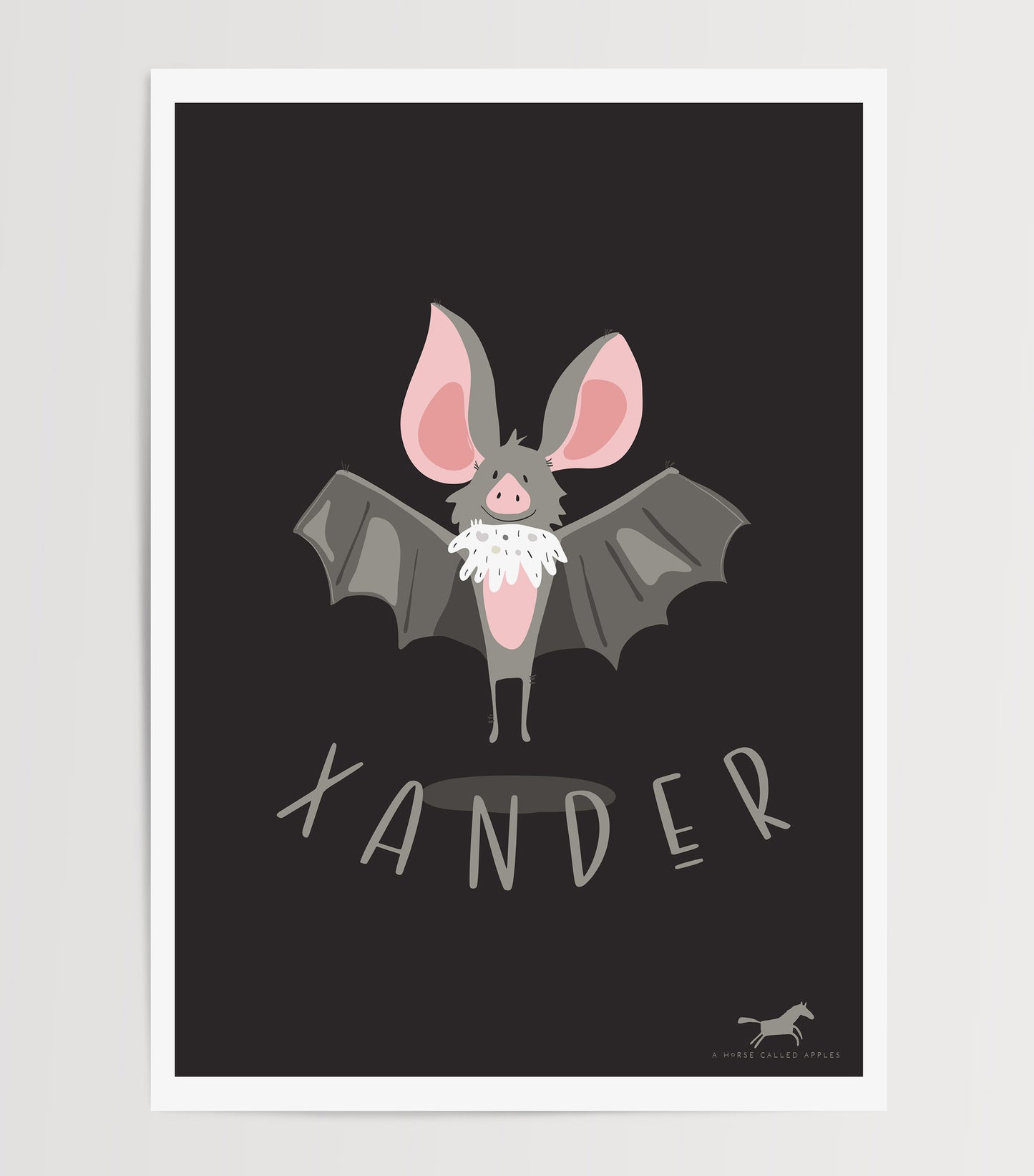 BATS DIGITAL POSTER SET OF FOUR
