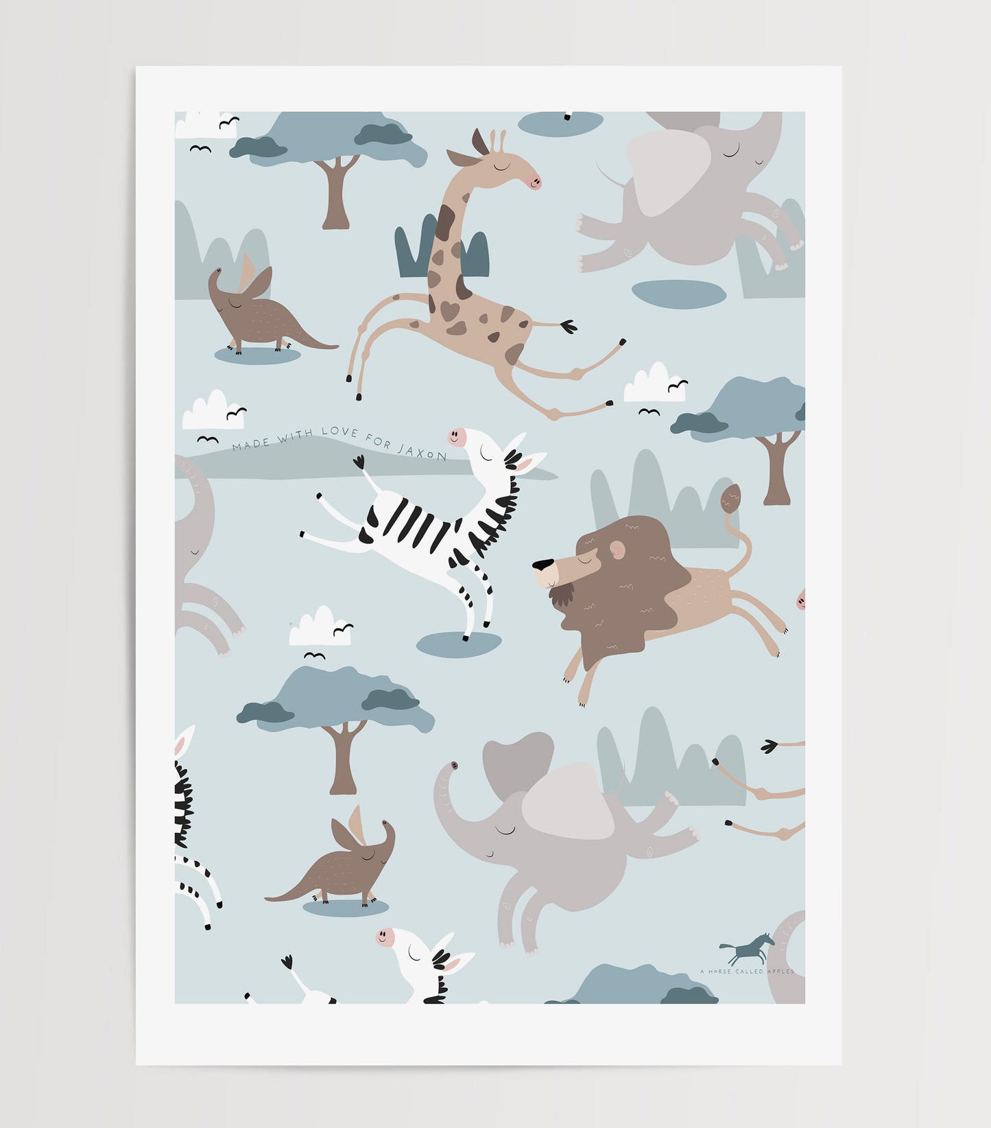DREAMY WILD ANIMALS POSTER SET