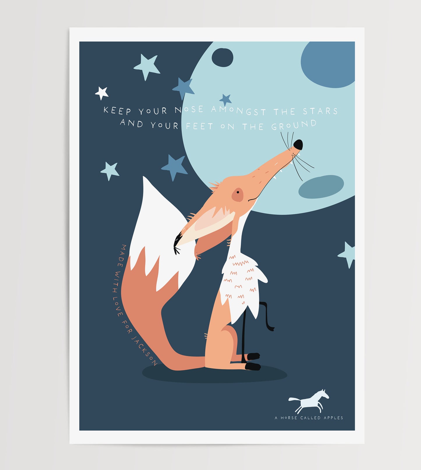 BEARS, FOXES AND WOLVES DIGITAL POSTER SET OF 5