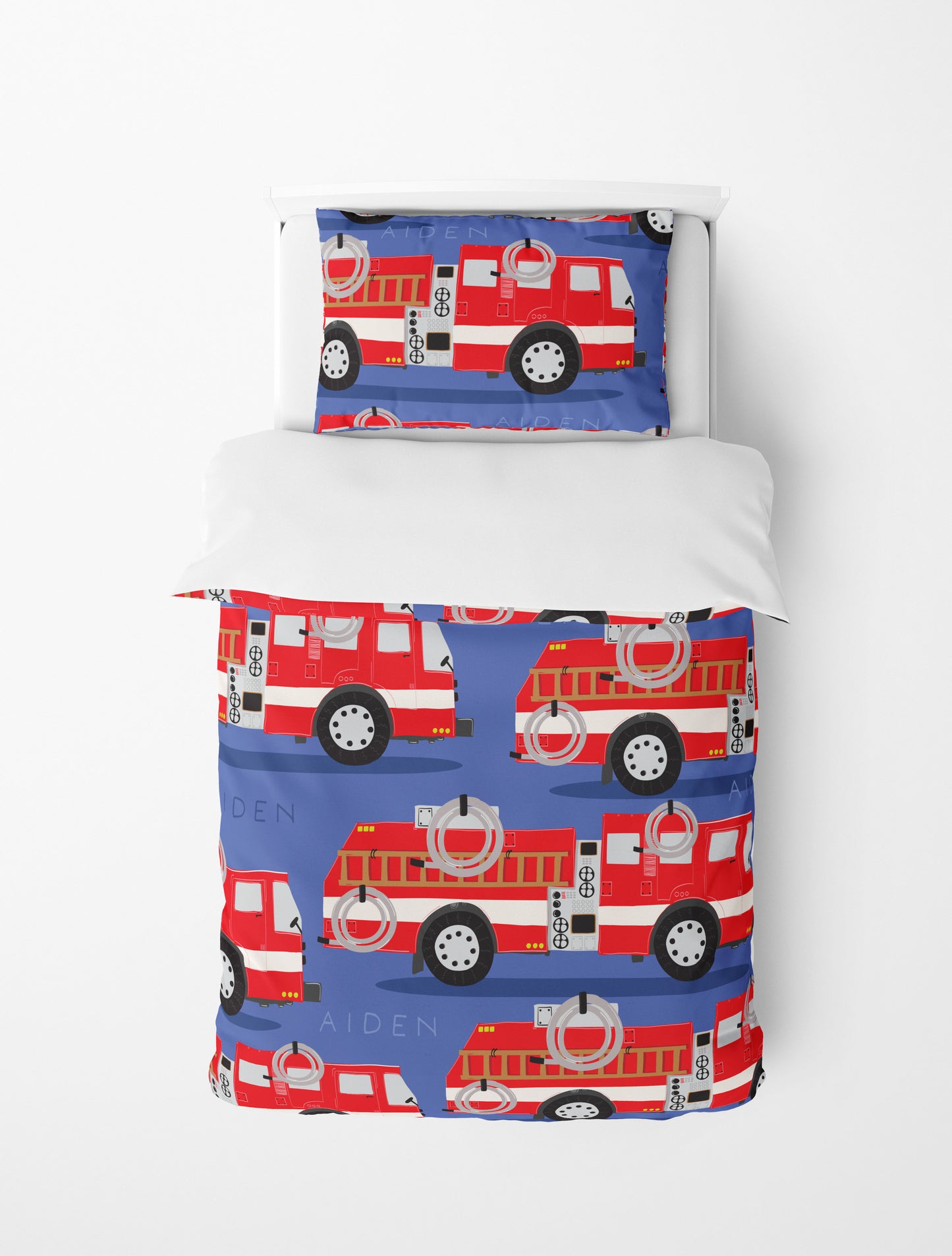 FIRE TRUCK BEDDING