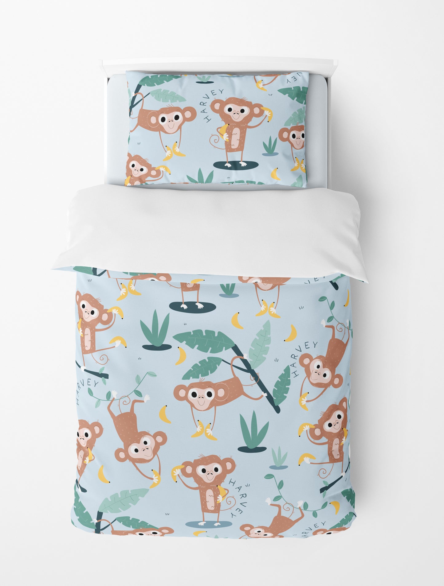 MONKEYS AND BANANAS BEDDING