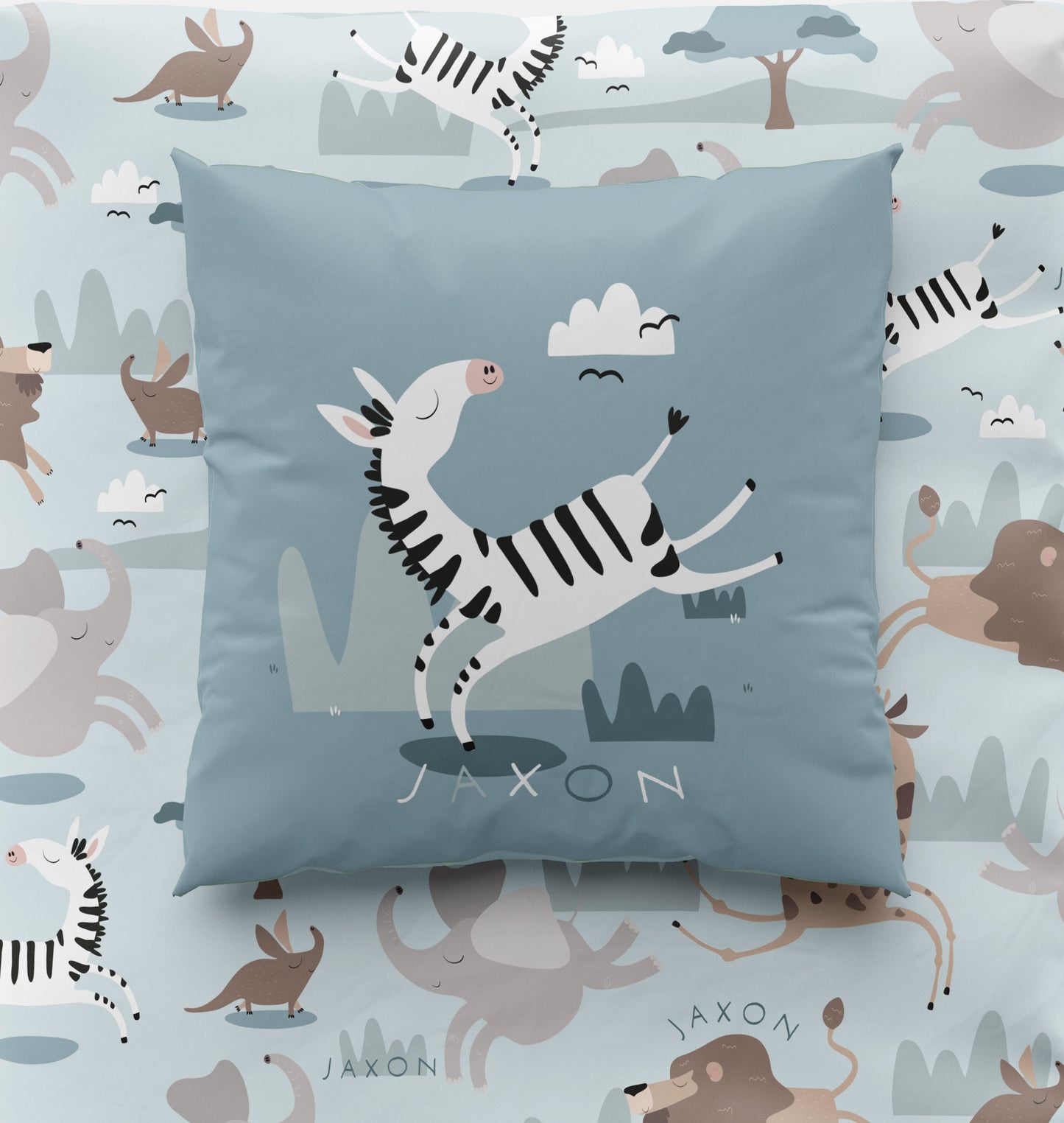 DREAMY WILD ANIMALS SCATTER PILLOWCASE