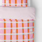 Tiger Tail Picnic Bedding:  Tangerine Buttercream