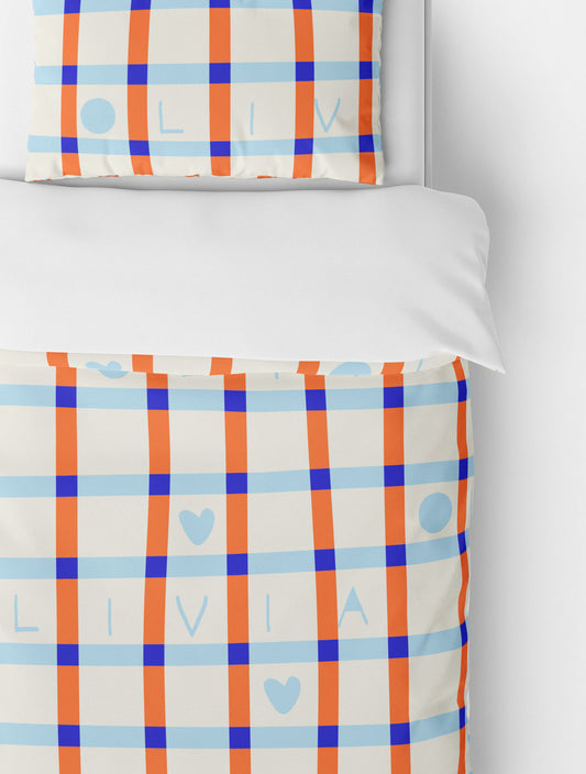 Tiger Tail Picnic Bedding: Bluebell Tiggy