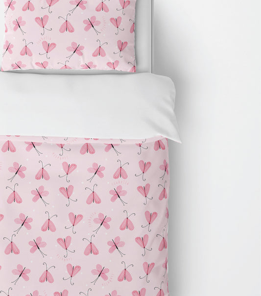BUBBLEGUM BUTTERFLIES BEDDING