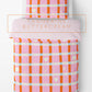 Tiger Tail Picnic Bedding:  Tangerine Buttercream