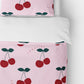 Cherry bedding - Sugar Cookie Pink