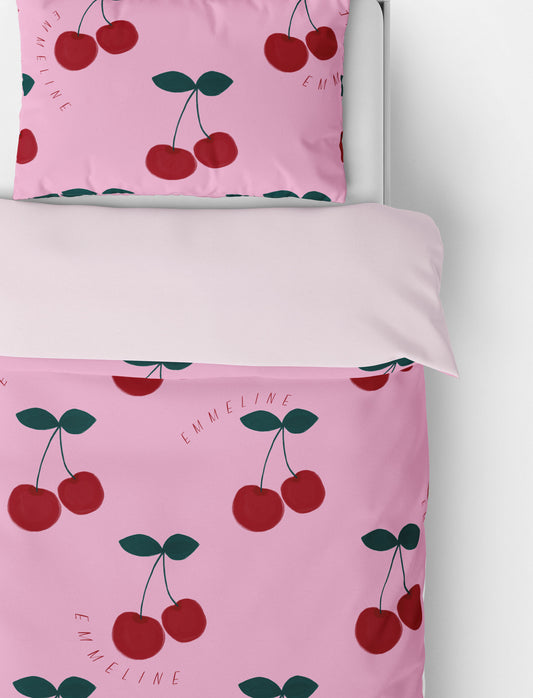 Cherry bedding - Birthday Cake Pink