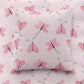 BUBBLEGUM BUTTERFLIES SCATTER PILLOWCASE