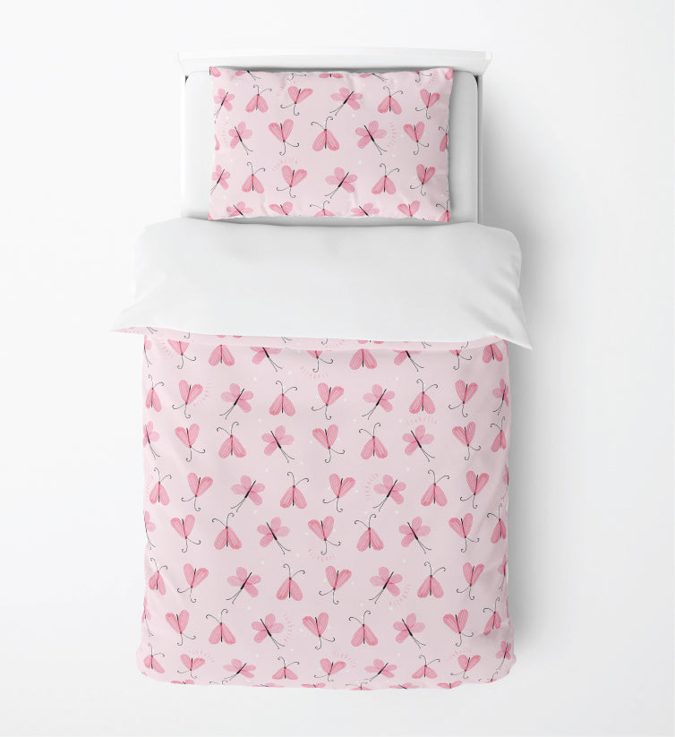 BUBBLEGUM BUTTERFLIES BEDDING