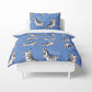 BLUE ZEBRA BEDDING